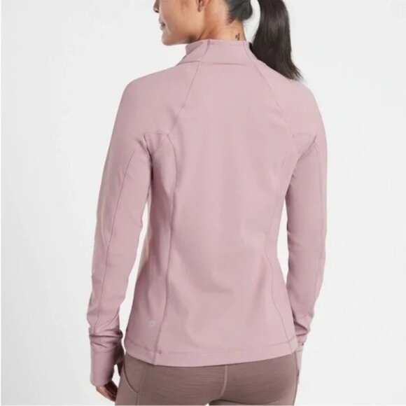 Rainier Half zip, Flora Mauve color - Picture 2 of 8